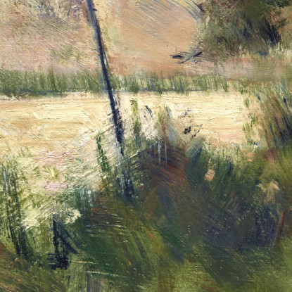 Riva Erbosa Georges Seurat gsr23 quadro stampato su tela