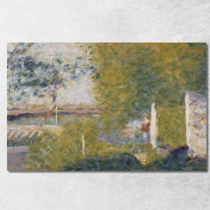Il Ponte Di Bineau Georges Seurat gsr27 quadro stampato su tela