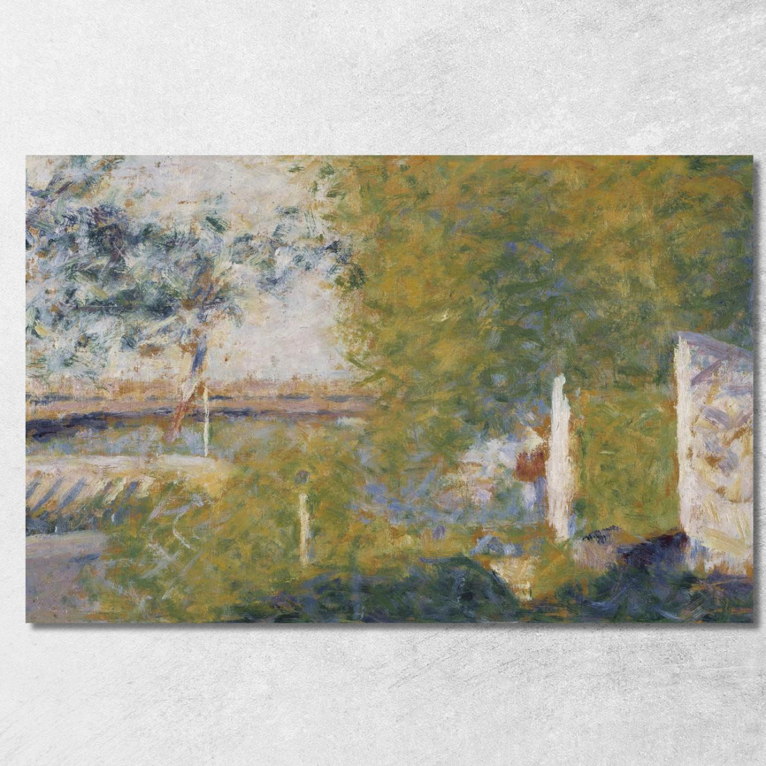Il Ponte Di Bineau Georges Seurat gsr27 quadro stampato su tela