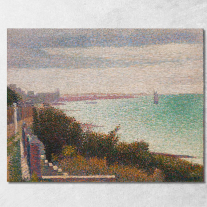 Serata Del Gran Campo Georges Seurat gsr28 quadro stampato su tela