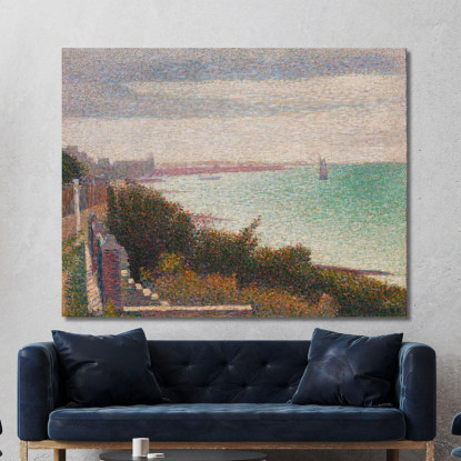 Serata Del Gran Campo Georges Seurat gsr28 quadro stampato su tela