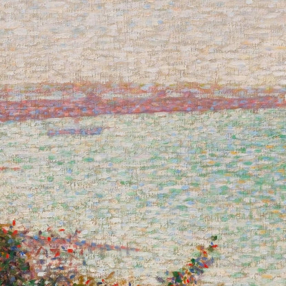 Serata Del Gran Campo Georges Seurat gsr28 quadro stampato su tela