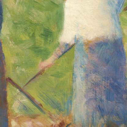 Falciatrici A Montfermeil Georges Seurat gsr31 quadro stampato su tela