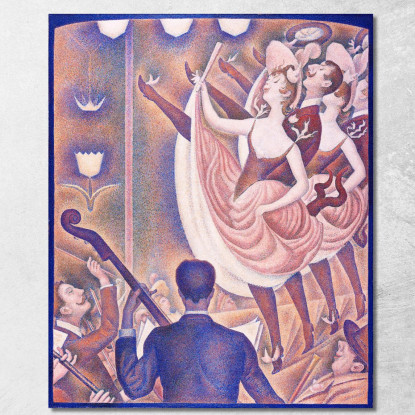 Ruckus Georges Seurat gsr41 quadro stampato su tela