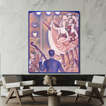 Ruckus Georges Seurat gsr41 quadro stampato su tela