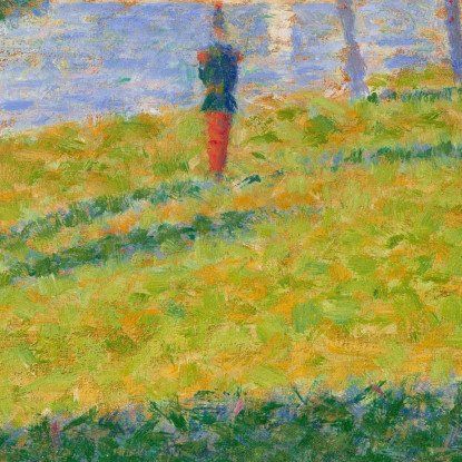 Il Saint-Cyrien Georges Seurat gsr42 quadro stampato su tela