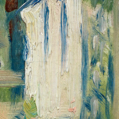 Uomo Che Dipinge Una Barca Georges Seurat gsr46 quadro stampato su tela