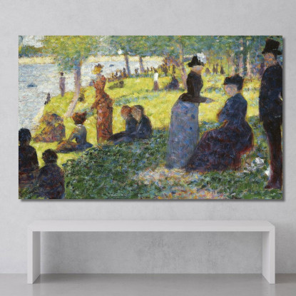 La Grande Ciotola Georges Seurat gsr49 quadro stampato su tela