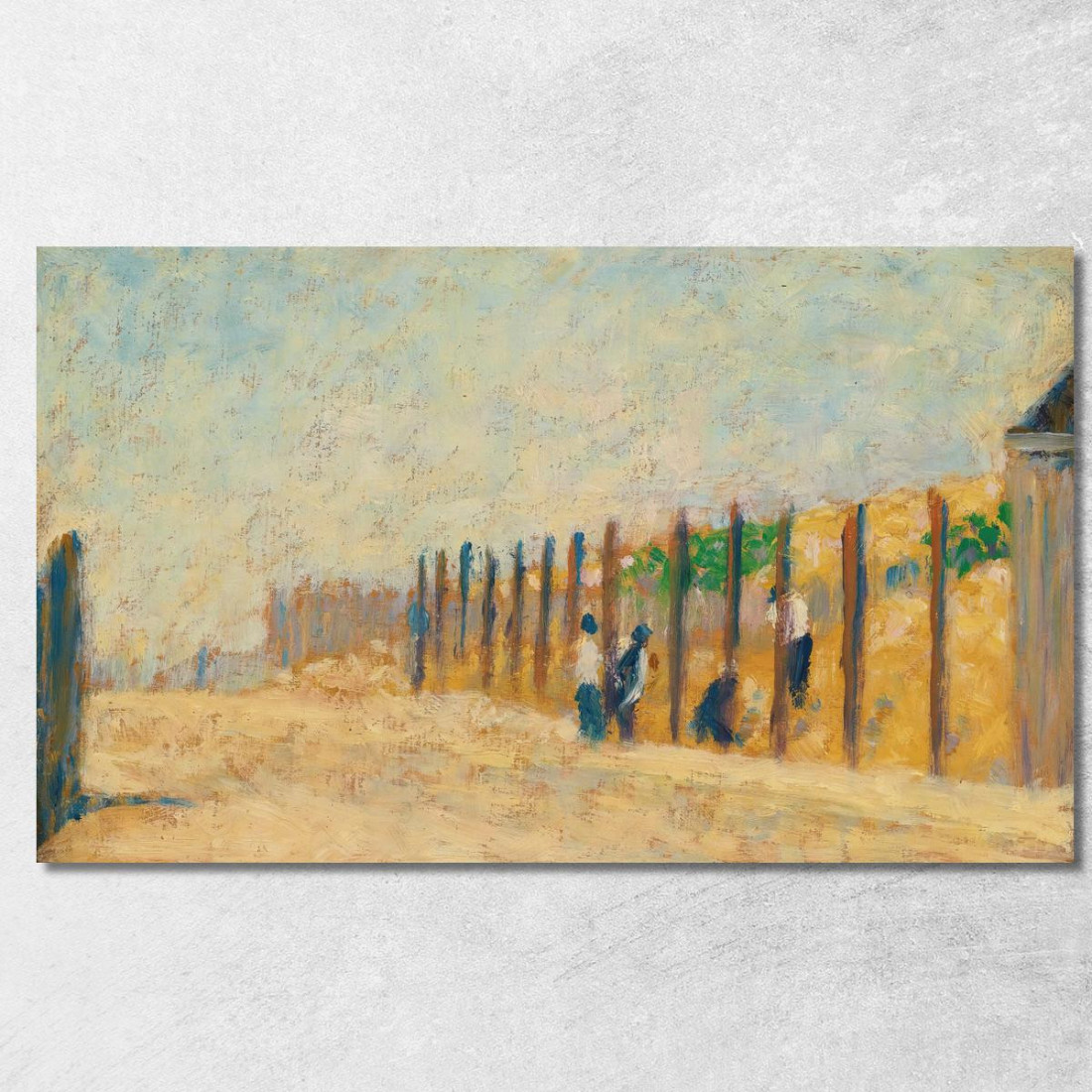 Lavoratori Che Guidano Mucchi Georges Seurat gsr50 quadro stampato su tela