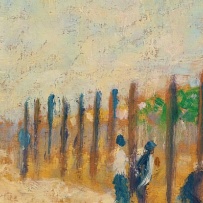 Lavoratori Che Guidano Mucchi Georges Seurat gsr50 quadro stampato su tela