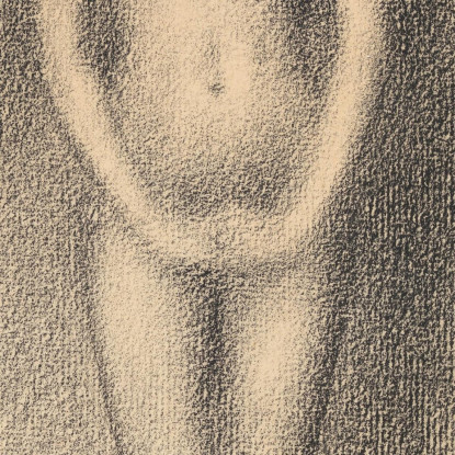 Studio Per Poseuse Georges Seurat gsr63 quadro stampato su tela
