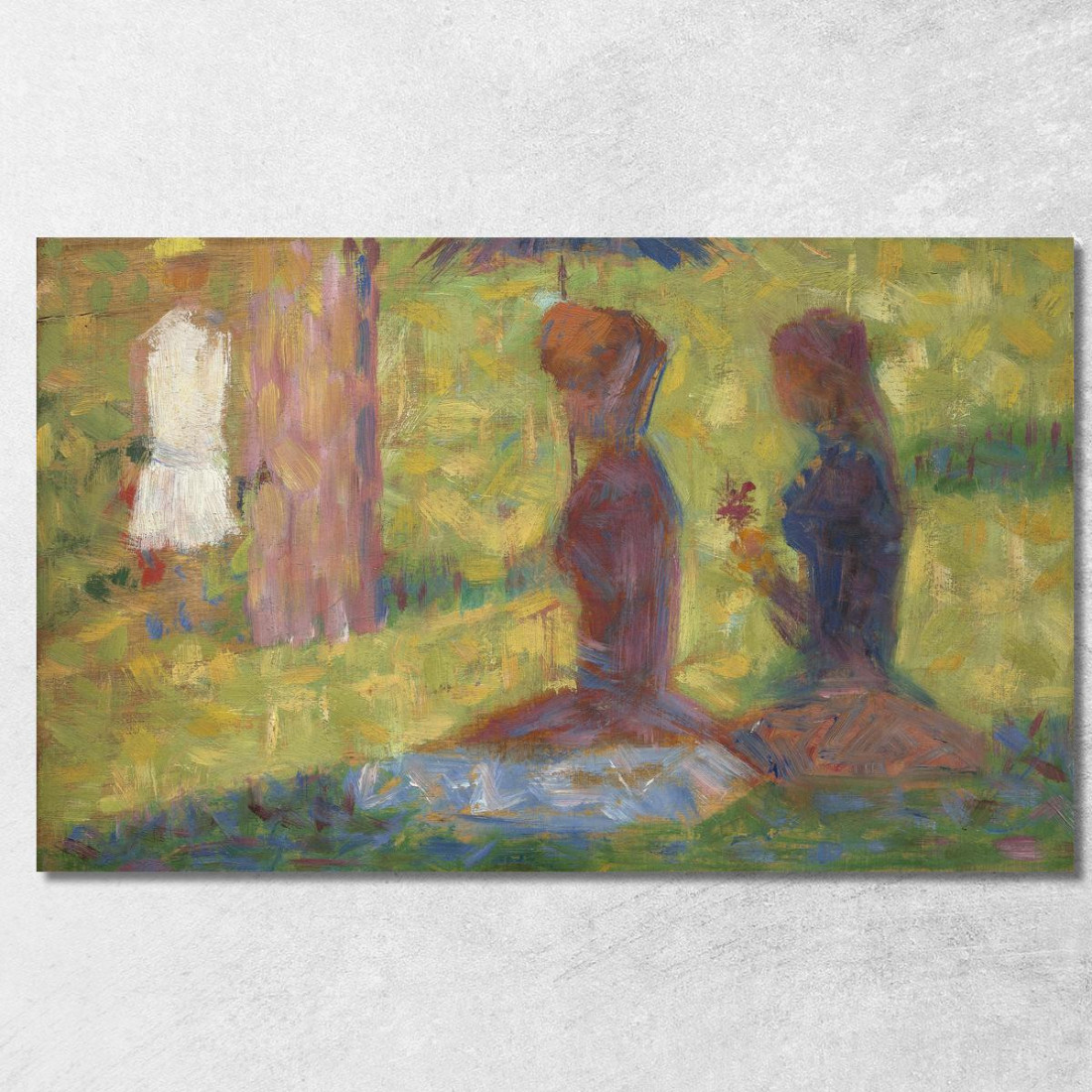 Studio Di Figure Per La Grande Jatte Georges Seurat gsr64 quadro stampato su tela