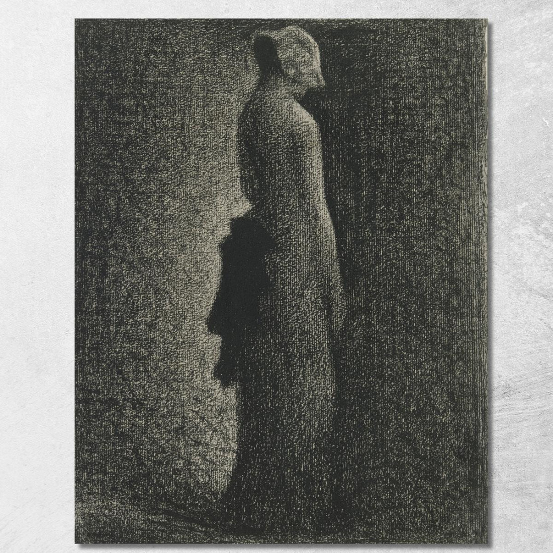 L'Arco Nero Georges Seurat gsr66 quadro stampato su tela