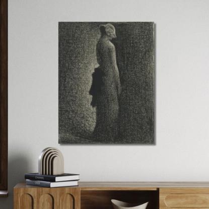 L'Arco Nero Georges Seurat gsr66 quadro stampato su tela