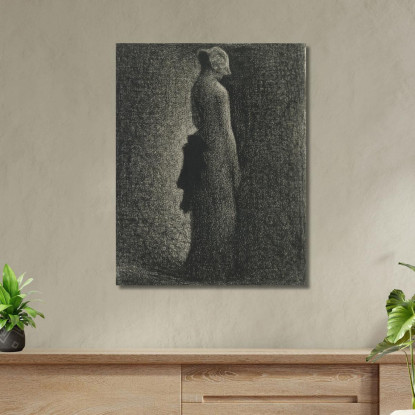 L'Arco Nero Georges Seurat gsr66 quadro stampato su tela