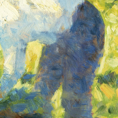 Il Giardiniere Georges Seurat gsr71 quadro stampato su tela