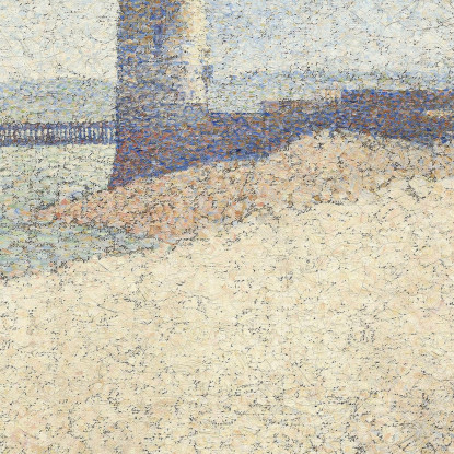 Il Faro Di Honfleur Georges Seurat gsr75 quadro stampato su tela