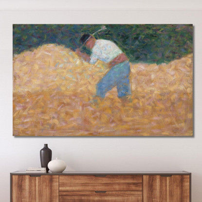 Lo Spaccapietre Georges Seurat gsr81 quadro stampato su tela