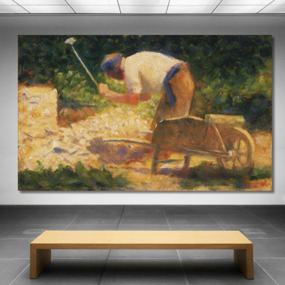 Lo Spaccapietre Georges Seurat gsr82 quadro stampato su tela