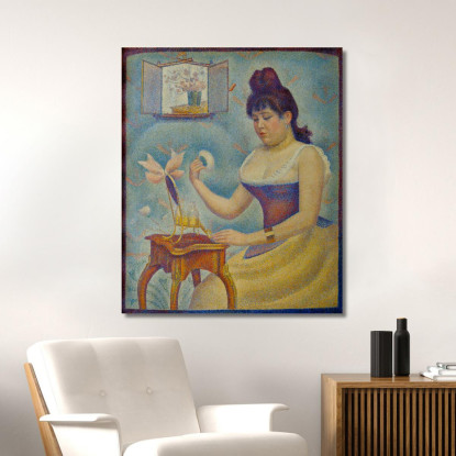 La Donna Voluttuosa Qui Rappresentata È La Ventenne Madeleine Knobloch Georges Seurat gsr83 quadro stampato su tela