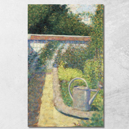 Il Giardino Dell'Annaffiatoio A Le Raincy Georges Seurat gsr84 quadro stampato su tela