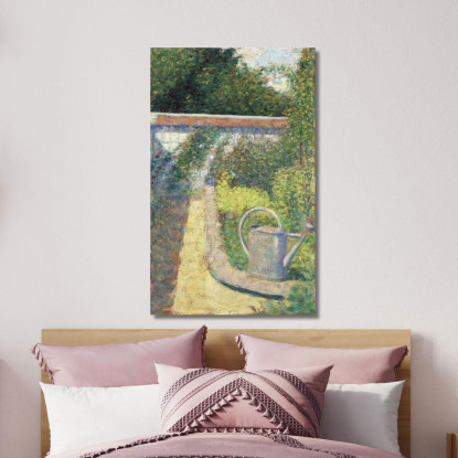 Il Giardino Dell'Annaffiatoio A Le Raincy Georges Seurat gsr84 quadro stampato su tela