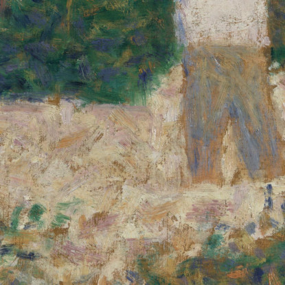 Due Spaccapietre Georges Seurat gsr87 quadro stampato su tela