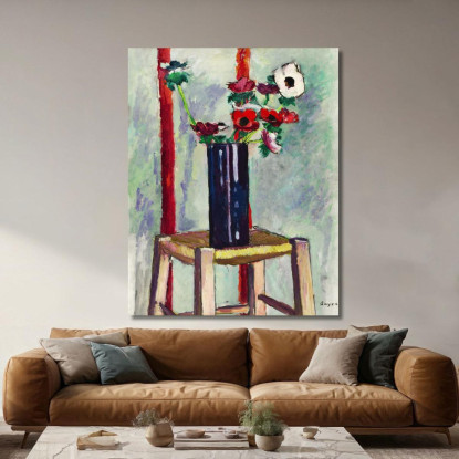 Anemoni Henry Lyman Sayen hls2 quadro stampato su tela