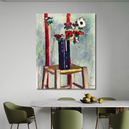 Anemoni Henry Lyman Sayen hls2 quadro stampato su tela