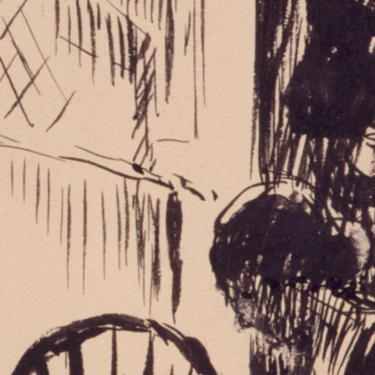 Figure Prima Della Finestra Henry Lyman Sayen hls15 quadro stampato su tela