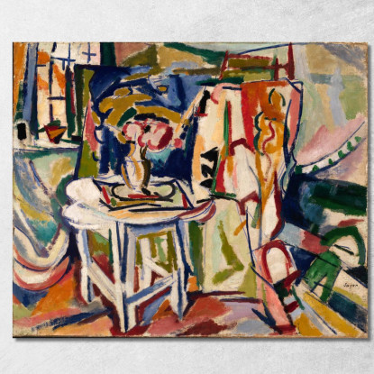 Interno Henry Lyman Sayen hls21 quadro stampato su tela