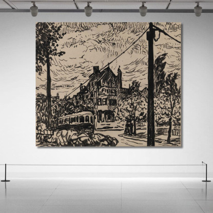 Senza Titolo 14 Henry Lyman Sayen hls43 quadro stampato su tela