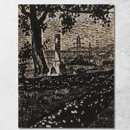 Senza Titolo Ii Henry Lyman Sayen hls48 quadro stampato su tela