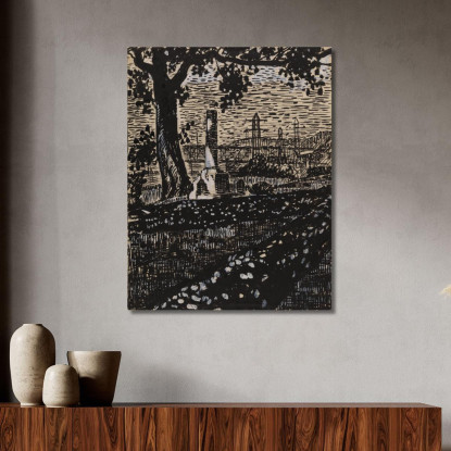 Senza Titolo Ii Henry Lyman Sayen hls48 quadro stampato su tela