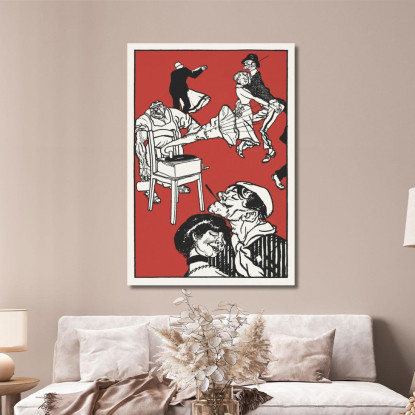 Ballerini Apache Balla! Moriz Jung mjn10 quadro stampato su tela