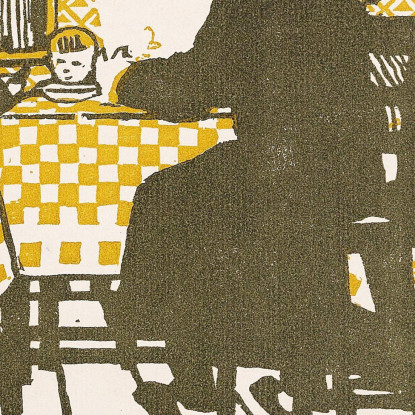 Colazione Moriz Jung mjn12 quadro stampato su tela