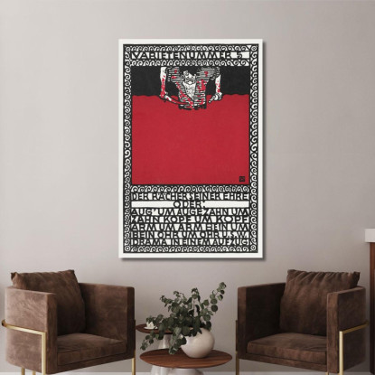 Variety Act 5 Il Vendicatore Del Suo Onore Moriz Jung mjn37 quadro stampato su tela