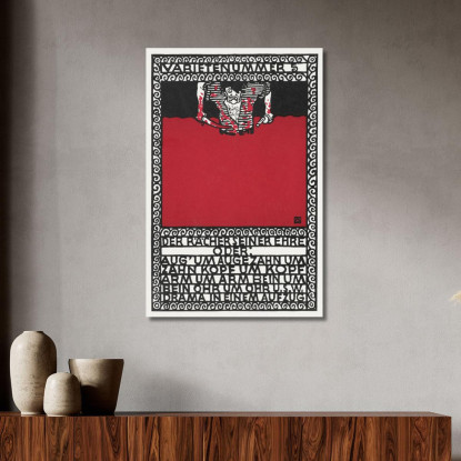 Variety Act 5 Il Vendicatore Del Suo Onore Moriz Jung mjn37 quadro stampato su tela