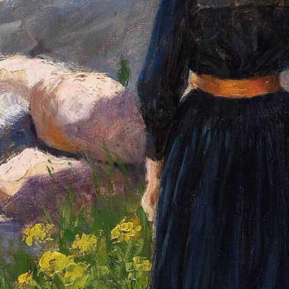 Sulla Costa Paul Fischer pfs20 quadro stampato su tela