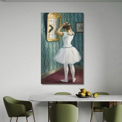 Preparazione Per Il Balletto Paul Fischer pfs25 quadro stampato su tela