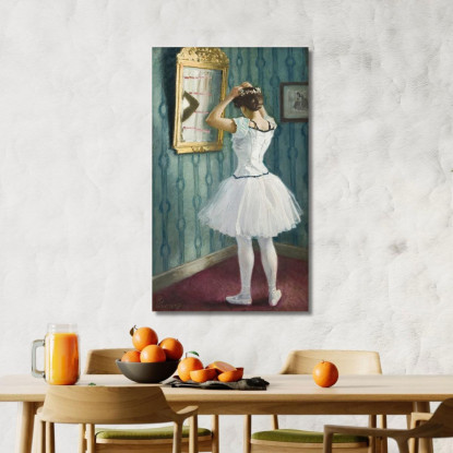 Preparazione Per Il Balletto Paul Fischer pfs25 quadro stampato su tela