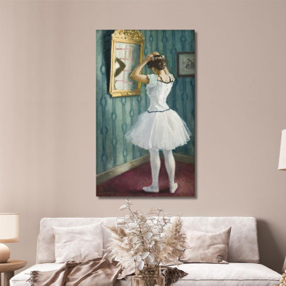 Preparazione Per Il Balletto Paul Fischer pfs25 quadro stampato su tela