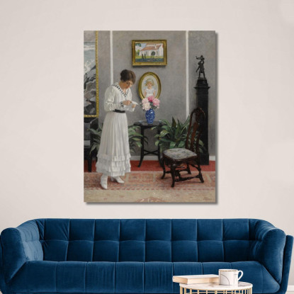 La Lettera Paul Fischer pfs30 quadro stampato su tela