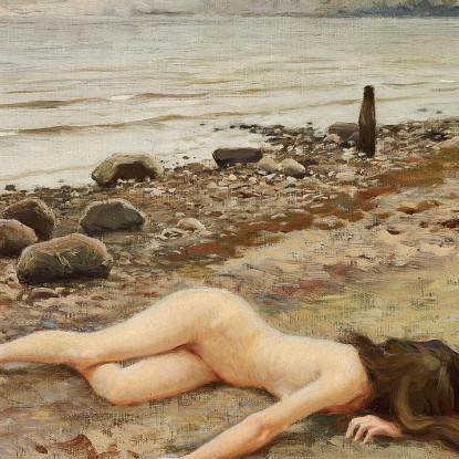 Il Relitto Paul Fischer pfs40 quadro stampato su tela