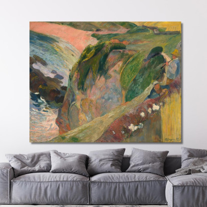 Sopra Il Mare Paul Gauguin pgg4 quadro stampato su tela