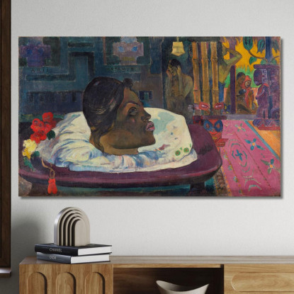 Arii Matamoe La Fine Reale Paul Gauguin pgg6 quadro stampato su tela