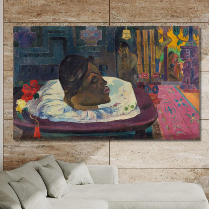 Arii Matamoe La Fine Reale Paul Gauguin pgg6 quadro stampato su tela