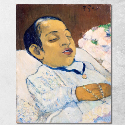 Atiti Paul Gauguin pgg8 quadro stampato su tela