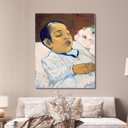 Atiti Paul Gauguin pgg8 quadro stampato su tela