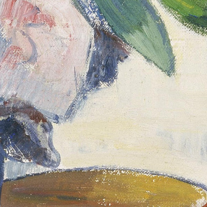 Fiori E Una Ciotola Di Frutta Su Un Tavolo Paul Gauguin pgg28 quadro stampato su tela